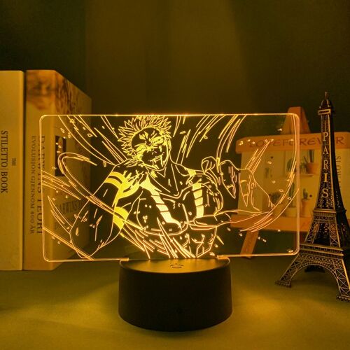 Anime Jujutsu Kaisen Sukuna Led Light For Kids Bedroom Decoration Nightlight Birthday Gift Room Decor Desk 3d Lamp Manga