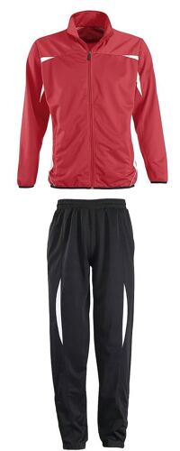 Survêtement Sports - 90300 Noir Et Rouge - Mixte Homme Femme
