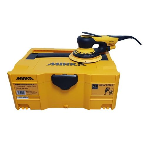 Ponceuse excentrique 125-150 mm 48 trous DEROS 650 CV - MIRKA MID5650202CA