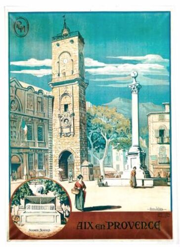 Affiche Aix En Provence
