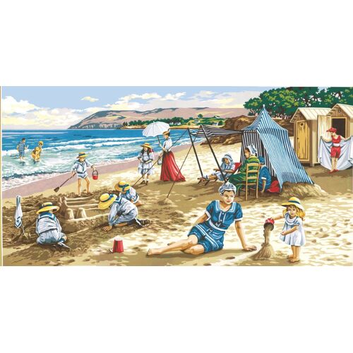 Canevas Seg Une Journée À La Plage 65 X 120 Cm - Se932.105