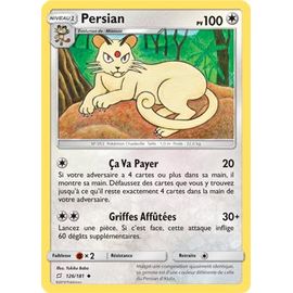 Carte Pokémon - Persian - 126/181 - Duo De Choc