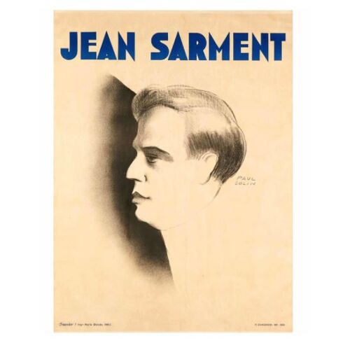 Affiche Jean Sarment
