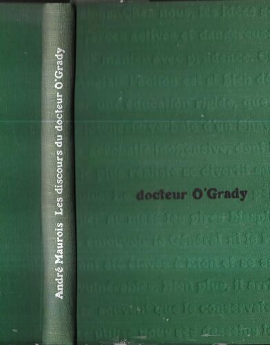 Les Discours Du Docteur O Grady