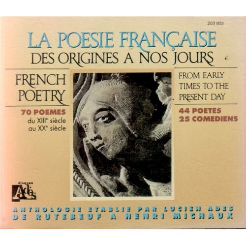 La Poésie Française Des Origines À Nos Jours