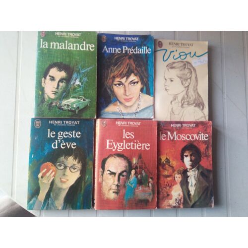 Henri Troyat Lot De 12 Livres.