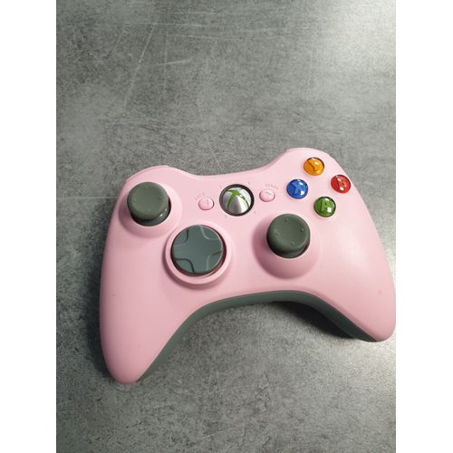 Manette Microsoft Xbox Sans Fil Rose Microsoft Pour Microsoft Xbox 360