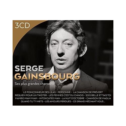 Serge Gainsbourg Ses Plus Grandes Chansons (3cd)