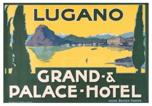 Affiche Lugano