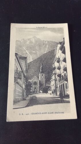Carte Postale Chamonix - Mont-Blanc - Le Brévant En L'état Sur Les Photos