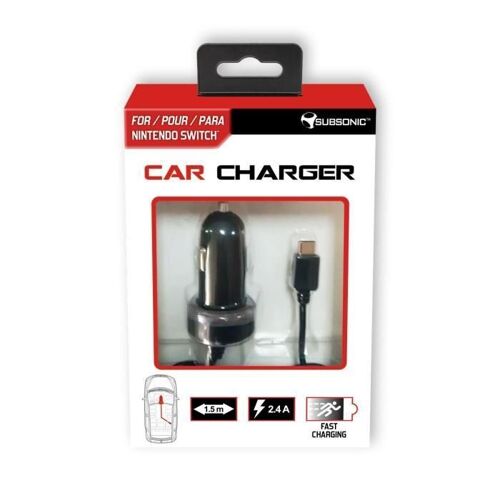 Chargeur Voiture Pour Switch
