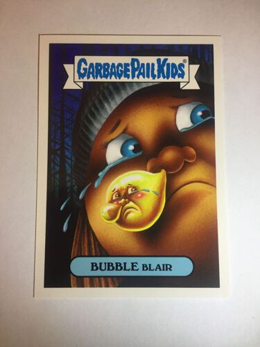Carte Garbage Pail Kids Les Crados Card Topps De 2018 Bubble Blair 3a