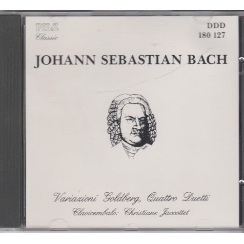C D Johann Sebazstian Bach Variazioni Goldberg , Quattro Duetti