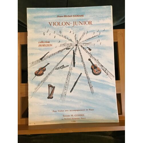 Jean-Michel Damase Violon-Junior Partition Pour Violon Et Piano Ed. Combre