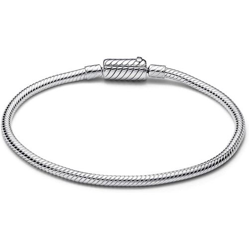 Moments Bracelet Maille Serpent En Argent Sterling Avec Fermoir Magnétique
