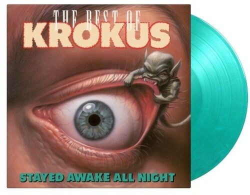 Krokus - Stayed Awake All Night - Limited 180-Gram Green & White Marble Colored Vinyl [Vinyl Lp] Colored Vinyl, Green, Ltd Ed, 180 Gram, White, Holland - Import