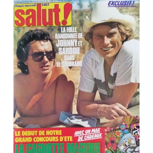 Salut 60 1978 Sardou Hallyday/Tyler/Gg Junior/Dave/Dalida/Goya, Sheila/Shake/Dylan/Bobby Solo/Dona