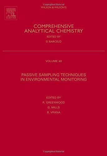 Passive Sampling Techniques In Environmental Monitoring