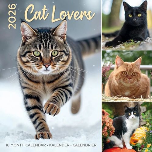 Calendrier "Amoureux Des Chats" 2026