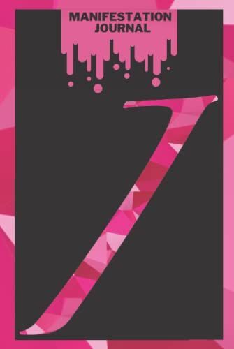 Monogram Letter I: Manifestation Journal: Monogrammed Letter I Manifestation Journal For All Ages Pink Compact Hardback Book To Carry And Write Your Thoughts Down At Any Time