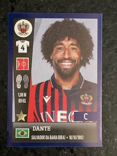 Vignette Panini Foot France 2022 - 2023 N°309 : Dante