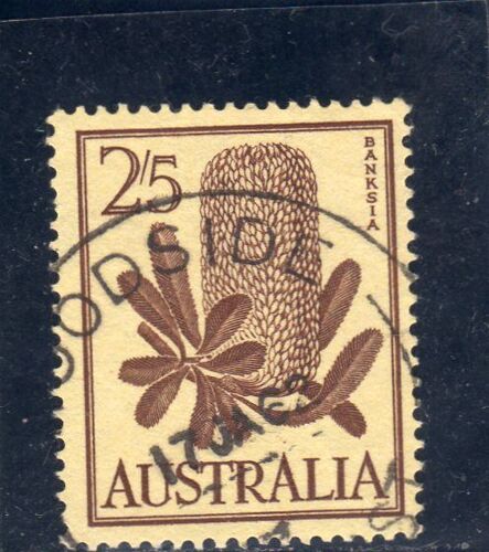 Timbre-Poste DAustralie (Plante : Banksia)