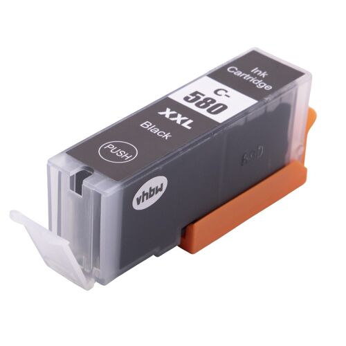 vhbw Cartouche d'encre noir compatible avec Canon Pixma TS6140, TR8550, TR7550, TS6250, TS6151, TS6150 imprimante (compatible, 27 ml + puce)