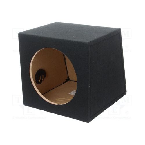 Caisson vide sub25 MDF noir D232mm