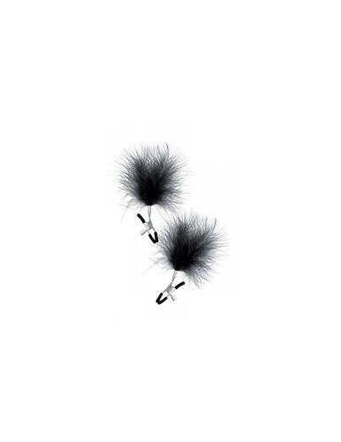 Pinces À Seins Plumeau - Noir