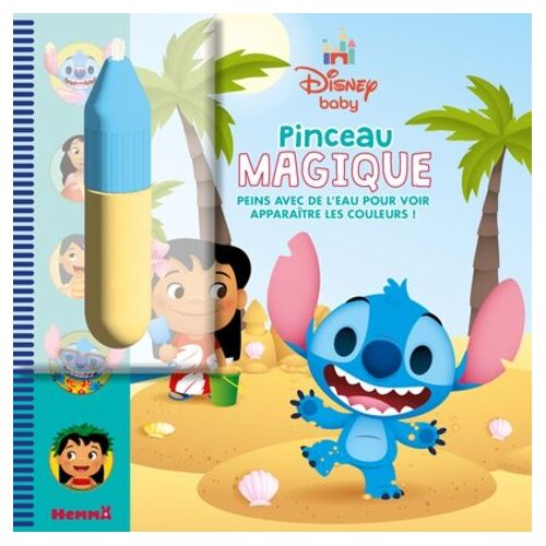 Disney Baby (Lilo Et Stitch) - Avec 1 Pinceau - Peins Avec De L'eau Pour Voir Apparaître Les Couleurs !