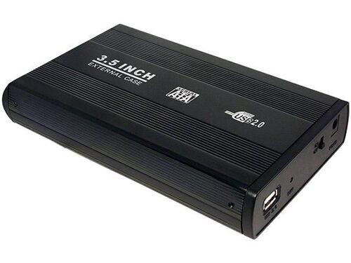 Boitier externe pour disque dur 3.5p SATA Noir ADNAuto