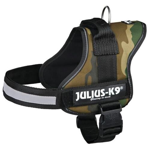 Harnais Power 0m L - 58-76 Cm Camouflage Pour Chien - Trixie