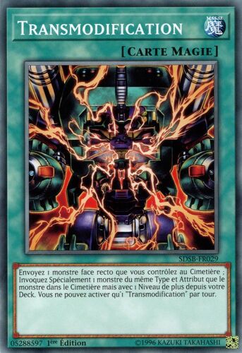 Carte Yu-Gi-Oh! - Sdsb-Fr029 - Transmodification - Commune