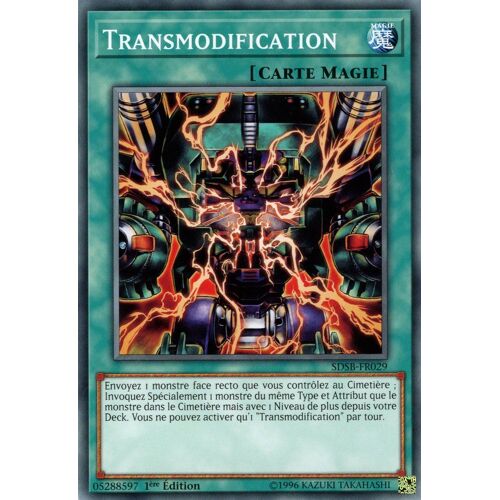 Carte Yu-Gi-Oh! - Sdsb-Fr029 - Transmodification - Commune
