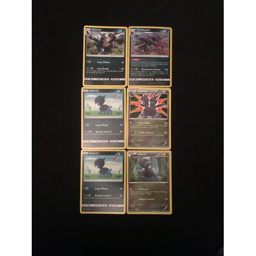 3x Solochi + 2x Diamat + Trioxhydre (Pokemon)