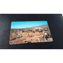 Carte Postale Mexique La Zona Arqueologica De San Juan En L'état Sur Les Photos
