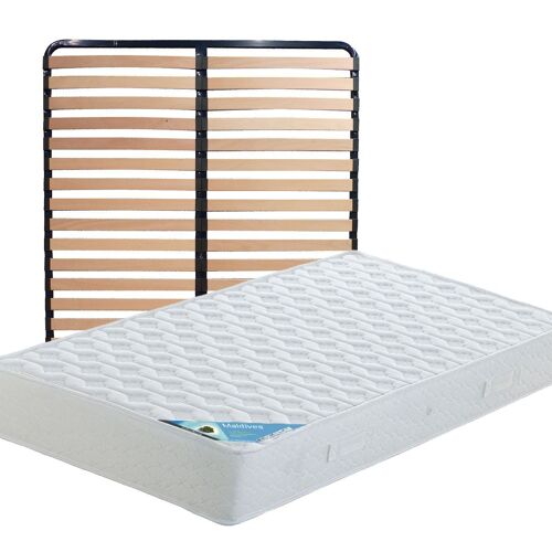 Maldives - Pack Matelas + Lattes 120x190