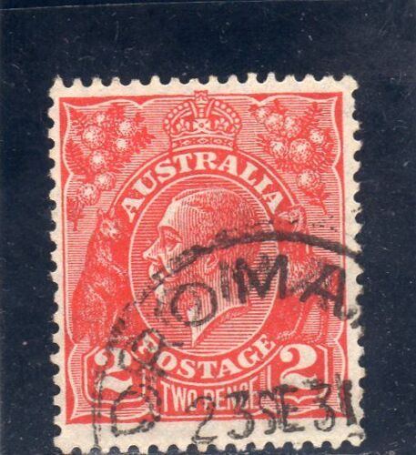 Timbre-Poste DAustralie (Roi George V)