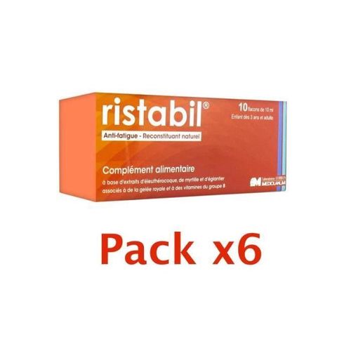 Ristabil Pack De 6 Flacons De 10 Unidoses