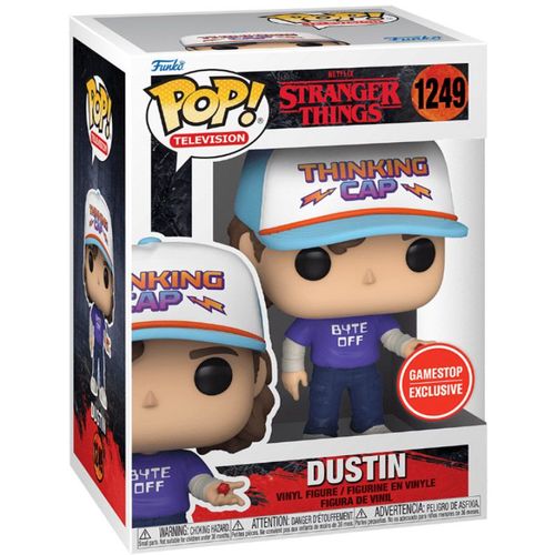Figurine Funko Pop - Stranger Things N°1249 - Dustin (62392)
