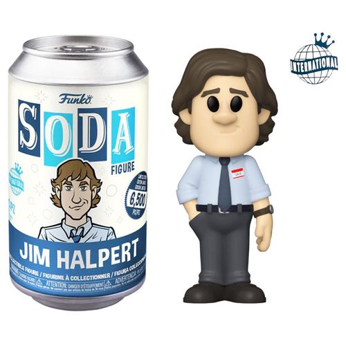 Figurine Funko Pop - The Office - Jim Halpert (Canette Bleue) [Avec Chase] (64153)