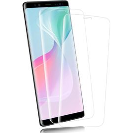 Aefj-2 Pièce Verre Trempé Pour Samsung Galaxy S9 Vitre Protection Film, Sans Bulle Dureté 9h Résistante Aux Rayures Protection Écran, 0,33mm Hd Ultra Haute Sensibilité Protection D'écran Pour Samsung