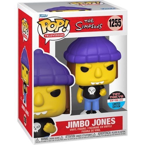 Figurine Funko Pop - Les Simpson N°1255 - Jimbo Jones (65254)