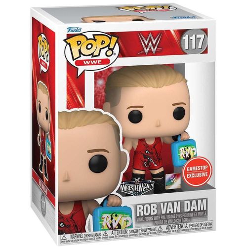 Figurine Funko Pop - Wwe N°117 - Rob Van Dam (65099)