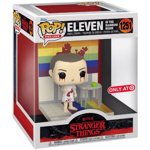 Figurine Funko Pop - Stranger Things N°1251 - Onze Dans La Salle Arc-En-Ciel (62386)
