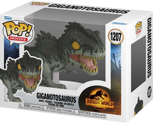 Funko Pop! Movies: Jurassic World Dominion: Gigantosaurus [] Vinyl Figure