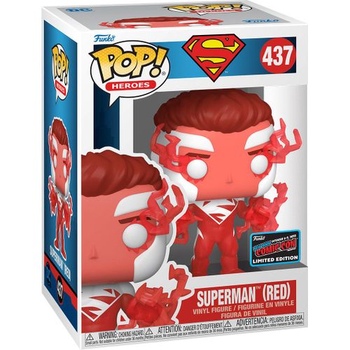 Figurine Funko Pop - Superman N°437 - Superman (Rouge) (65206)