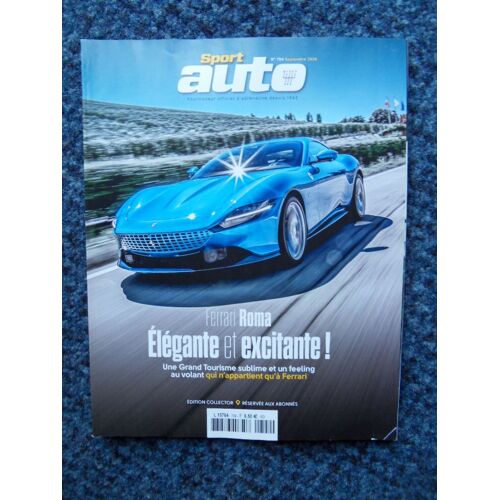 Sport Auto Edition Collector Réservée Aux Abonnés N°704-Septembre 2020
