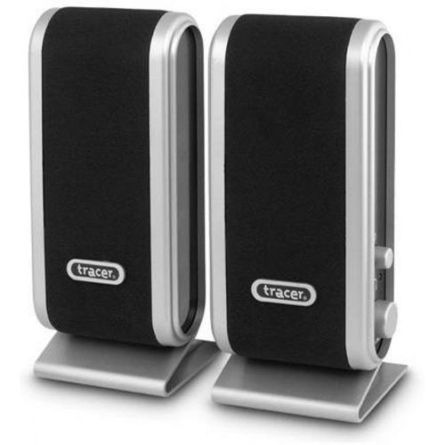 Enceintes Tracer Quanto USB (Argent)