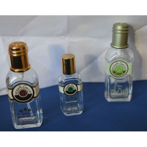 Lot 3 Flacons Parfum Vides